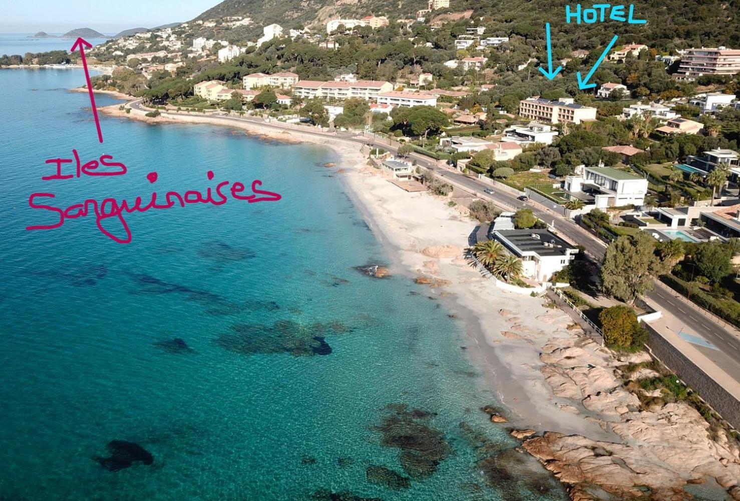Hotel La Pinede Ajaccio  Ngoại thất bức ảnh